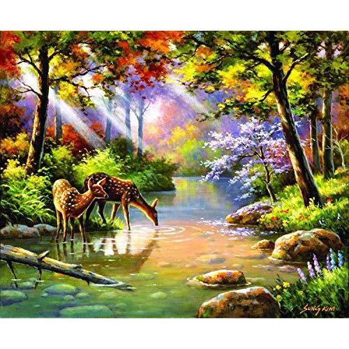 ジグソーパズル 海外製 アメリカ 36597 SUNSOUT INC - Doe Re Me Creek - 1000 pc Jigsaw Puzzle by Ar