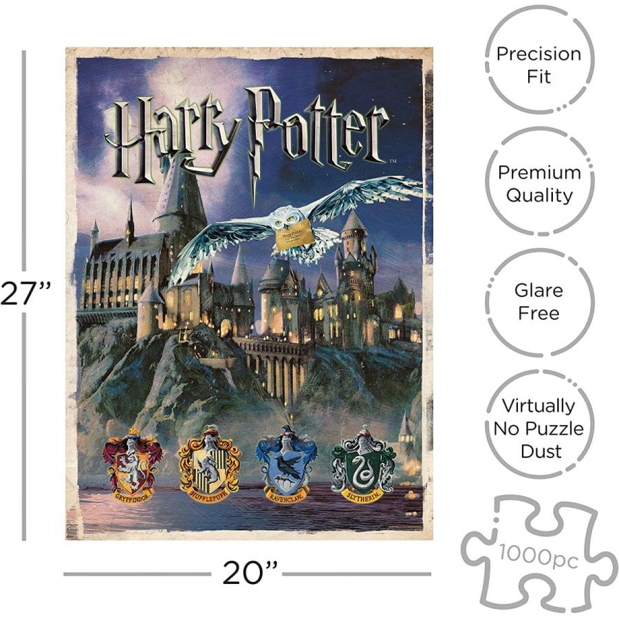 ジグソーパズル 海外製 アメリカ 65252 AQUARIUS Harry Potter Puzzle Hogwarts Castle (1000 Piece Ji