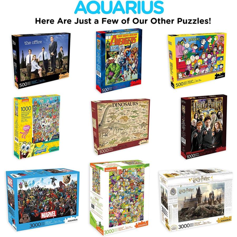 ジグソーパズル 海外製 アメリカ 65252 AQUARIUS Harry Potter Puzzle Hogwarts Castle (1000 Piece Ji
