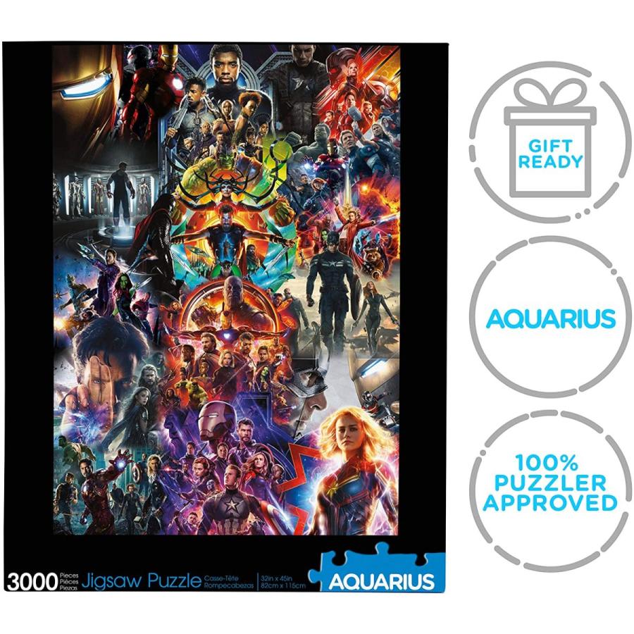 ジグソーパズル 海外製 アメリカ 68517 AQUARIUS Marvel Avengers Collage (3000 Piece Jigsaw Puzzle)｜maniacs-shop｜06