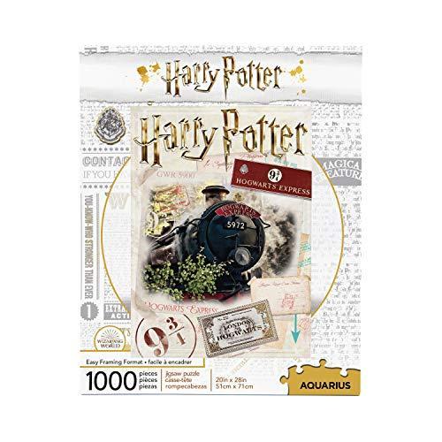 ジグソーパズル 海外製 アメリカ 65298 AQUARIUS Harry Potter Puzzle Hogwarts Express Train Ticket