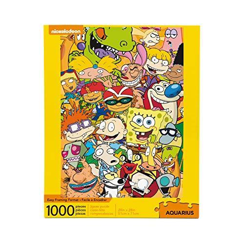 ジグソーパズル 海外製 アメリカ 65317 AQUARIUS Nickelodeon Cast 1000 Piece Jigsaw Puzzle (65317)