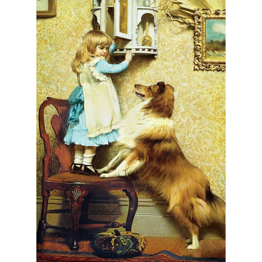 ジグソーパズル 海外製 アメリカ 6000-5330 EuroGraphics Little Girl \u0026 Her Sheltie 1000Piece Puzzleの画像