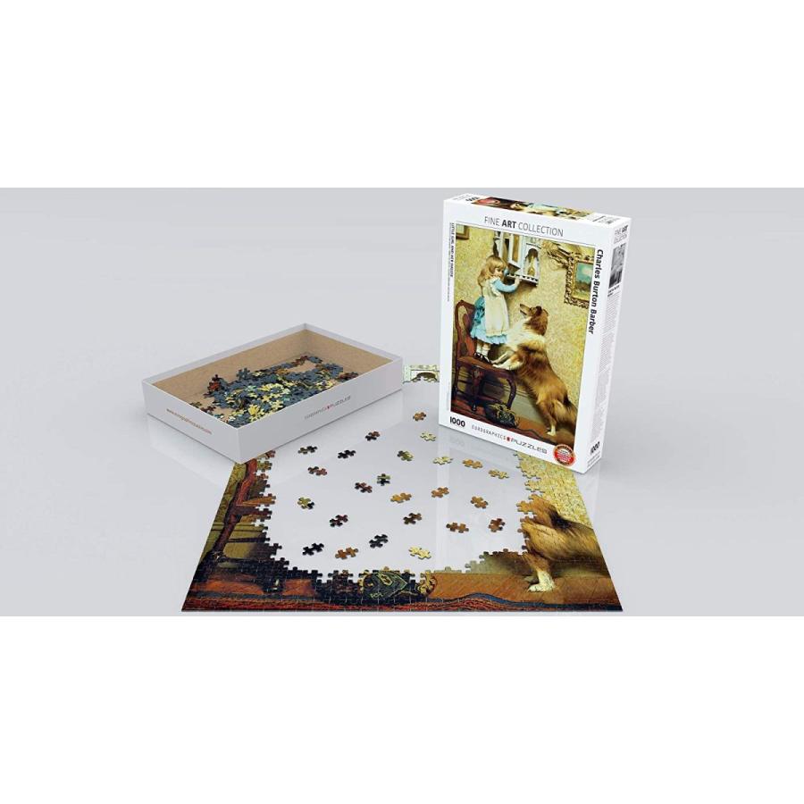 ジグソーパズル 海外製 アメリカ 6000-5330 EuroGraphics Little Girl \u0026 Her Sheltie 1000Piece Puzzleの画像