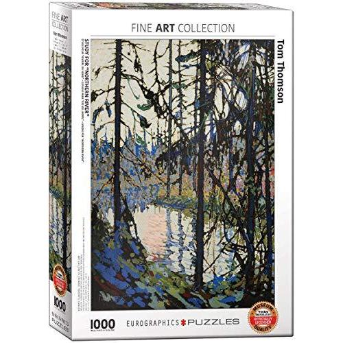 ジグソーパズル 海外製 アメリカ 6000-0922 EuroGraphics Study for Northern River Tom Thomson Puzzl