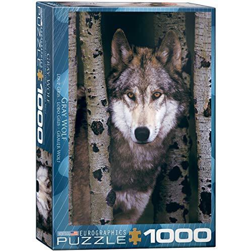 ジグソーパズル 海外製 アメリカ EUROPZ-1244 Eurographics Gray Wolf 1000-Piece Puzzle