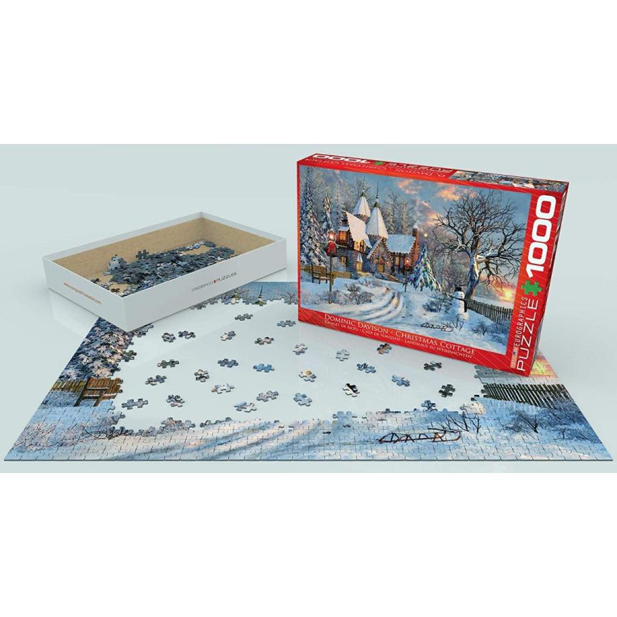 ジグソーパズル 海外製 アメリカ 6000-0790 Christmas Cottage by Dominic Davison_2