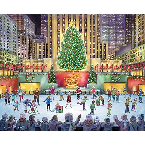 ジグソーパズル 海外製 アメリカ VC1009 Vermont Christmas Company Rockefeller Center Jigsaw Puzzle