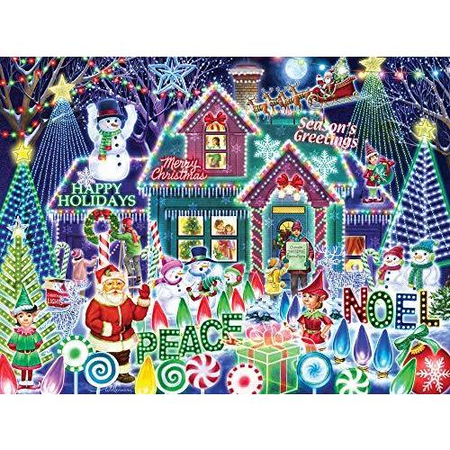 ジグソーパズル 海外製 アメリカ VC1173 Vermont Christmas Company Festival of Lights Christmas Jig