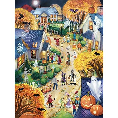 ジグソーパズル 海外製 アメリカ VC174 Vermont Christmas Company Halloween Town Jigsaw Puzzle 550