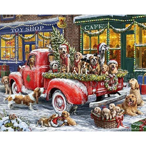 ジグソーパズル 海外製 アメリカ VC1162 Vermont Christmas Company Doggone Christmas Jigsaw Puzzle