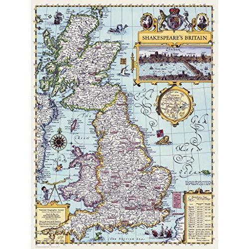 ジグソーパズル 海外製 アメリカ NPZNG1706 New York Puzzle Company - National Geographic Shakespea