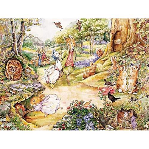 ジグソーパズル 海外製 アメリカ NPZBP2154 New York Puzzle Company - Beatrix Potter Walk in The Wo