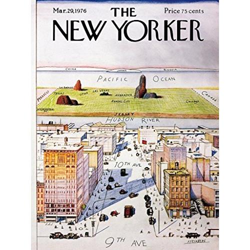 ジグソーパズル 海外製 アメリカ 43224-12269 New York Puzzle Company - New Yorker View of The Worl