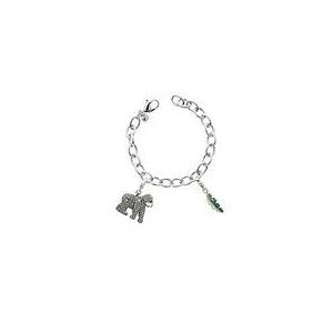 スワロフスキー クリスタル 置物 0982414 Swarovski Gorilla Charm Bracelet