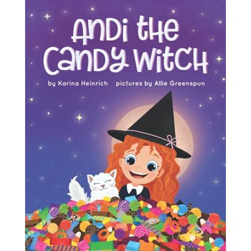 海外製絵本 知育 英語 Andi The Candy Witch 外国の絵本