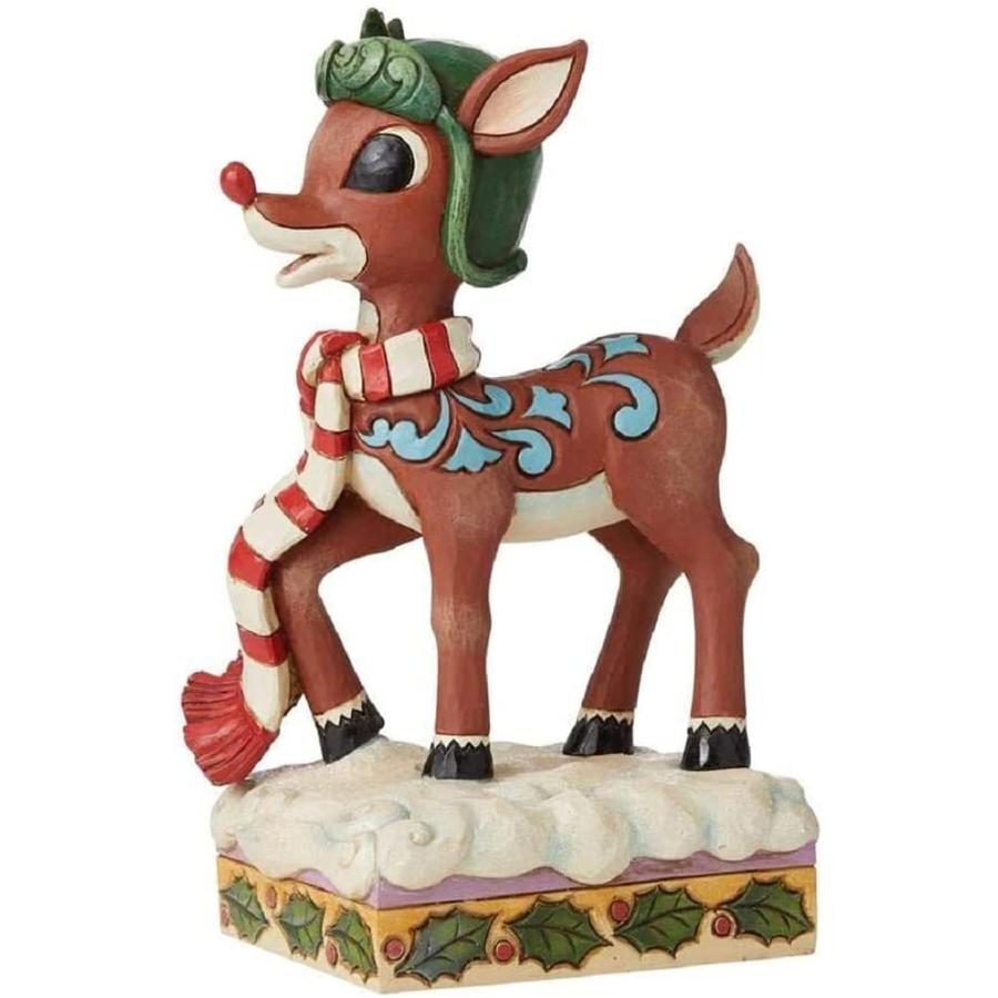 エネスコ Enesco 飛行士の帽子を付けたルドルフ ジム・ショア ルドルフトラディショナルコレク_1