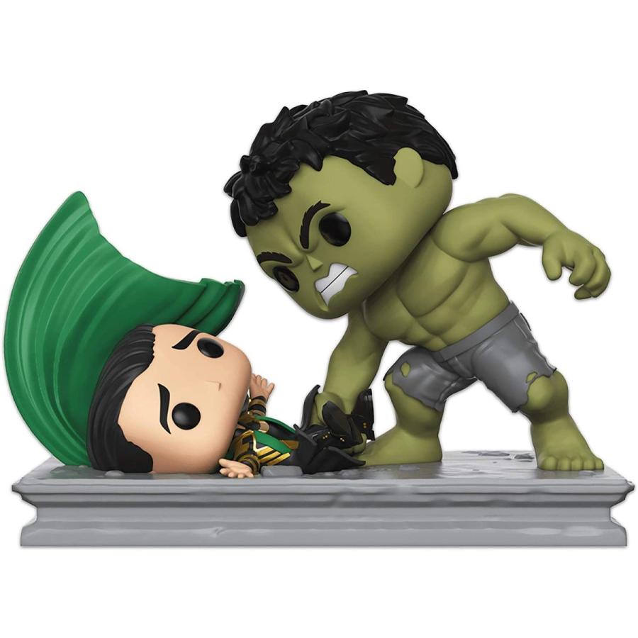 お取扱店 ファンコ FUNKO フィギュア 34883 FUNKO POP! MOVIE MOMENTS: Hulk Smashing Loki