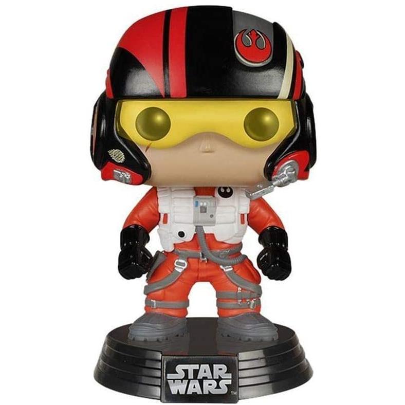ファンコ FUNKO フィギュア 6222 Funko Star Wars Pop Poe Dameron Vinyl Figure， Multi-Colour (6222)， Mul