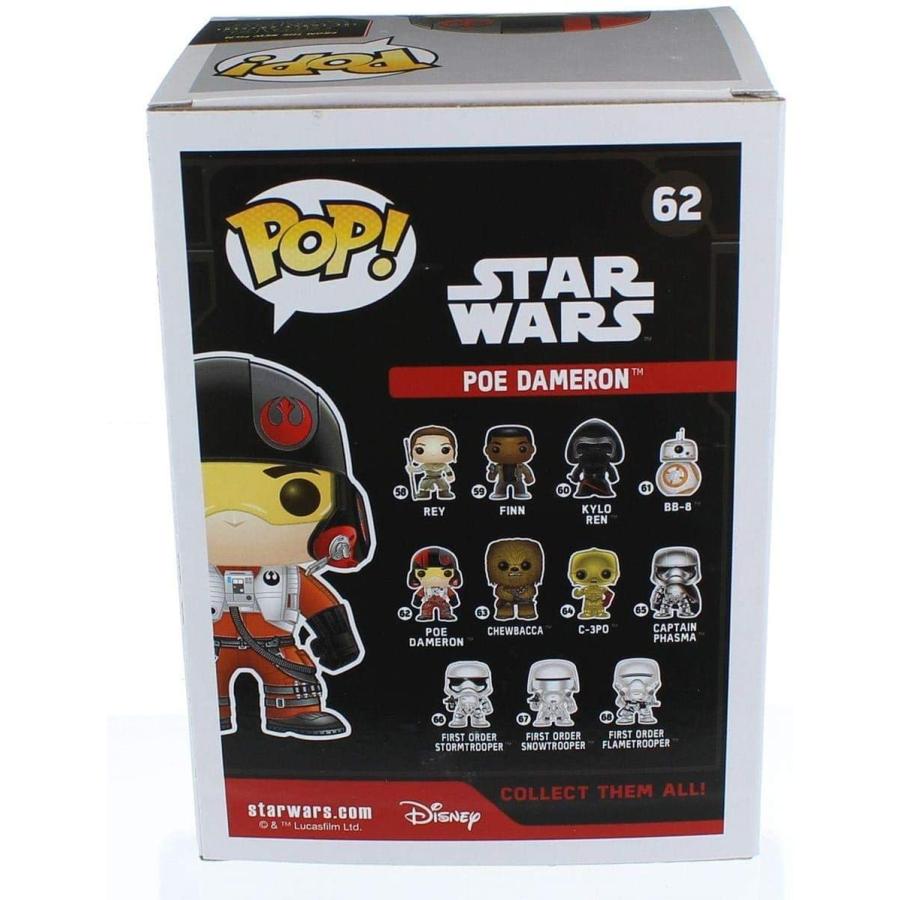 ファンコ FUNKO フィギュア 6222 Funko Star Wars Pop Poe Dameron Vinyl Figure， Multi-Colour (6222)， Mul