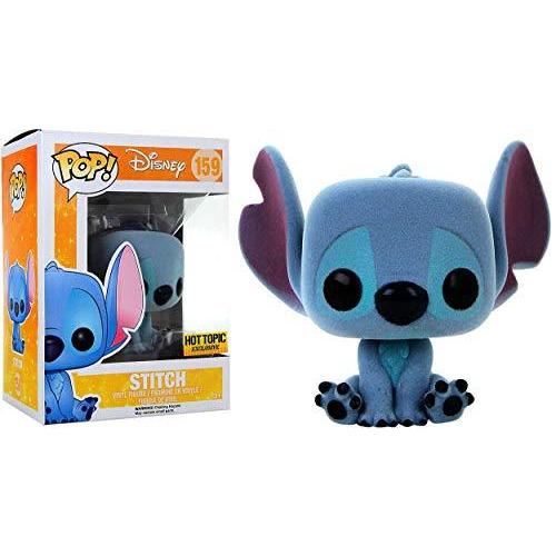 ファンコ FUNKO フィギュア na Funko Disney Lilo & Stitch Pop! Flocked Stitch Vinyl Figure Hot Topic Ex