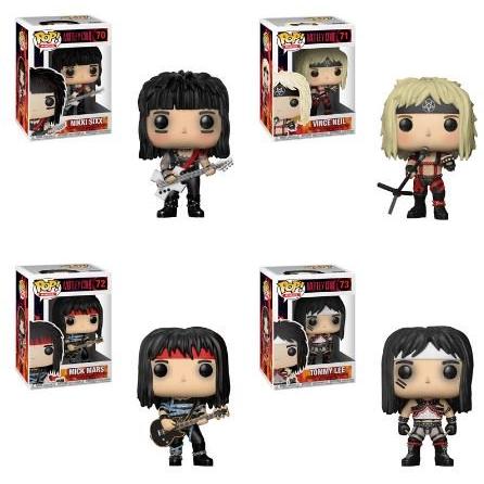 ファンコ FUNKO フィギュア Funko Pop Rocks: Motley Crue 3.75\" Collectible Vinyl Figures (Set of 4)
