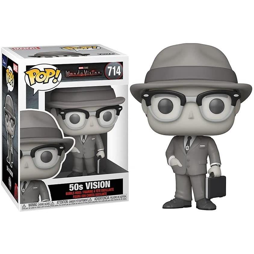 ファンコ FUNKO フィギュア 714 Funko Pop! Marvel: WandaVision - Vision Vinyl Figure (Styles May Vary)の画像