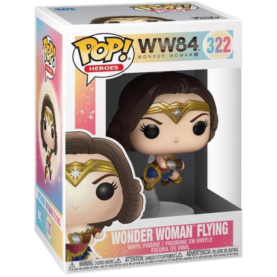 ファンコ FUNKO フィギュア 47373 Funko Pop! Movies: Wonder Woman 1984 - Wonder Woman Flying (Metallic)_1