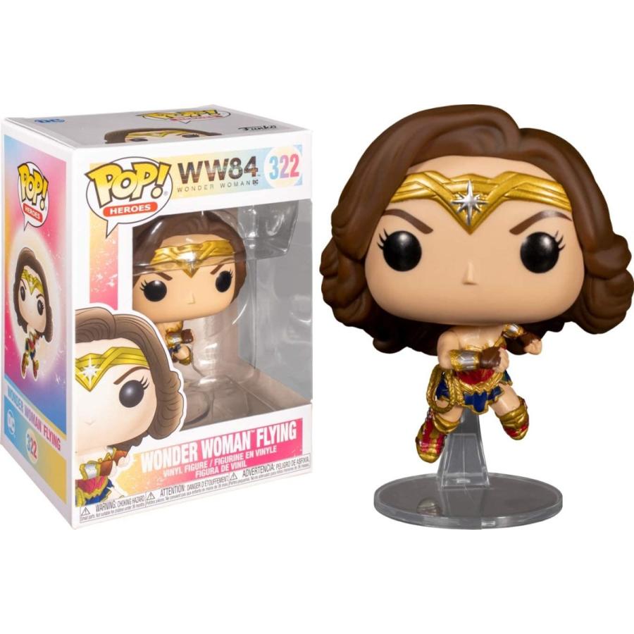 ファンコ FUNKO フィギュア 47373 Funko Pop! Movies: Wonder Woman 1984 - Wonder Woman Flying (Metallic)_3