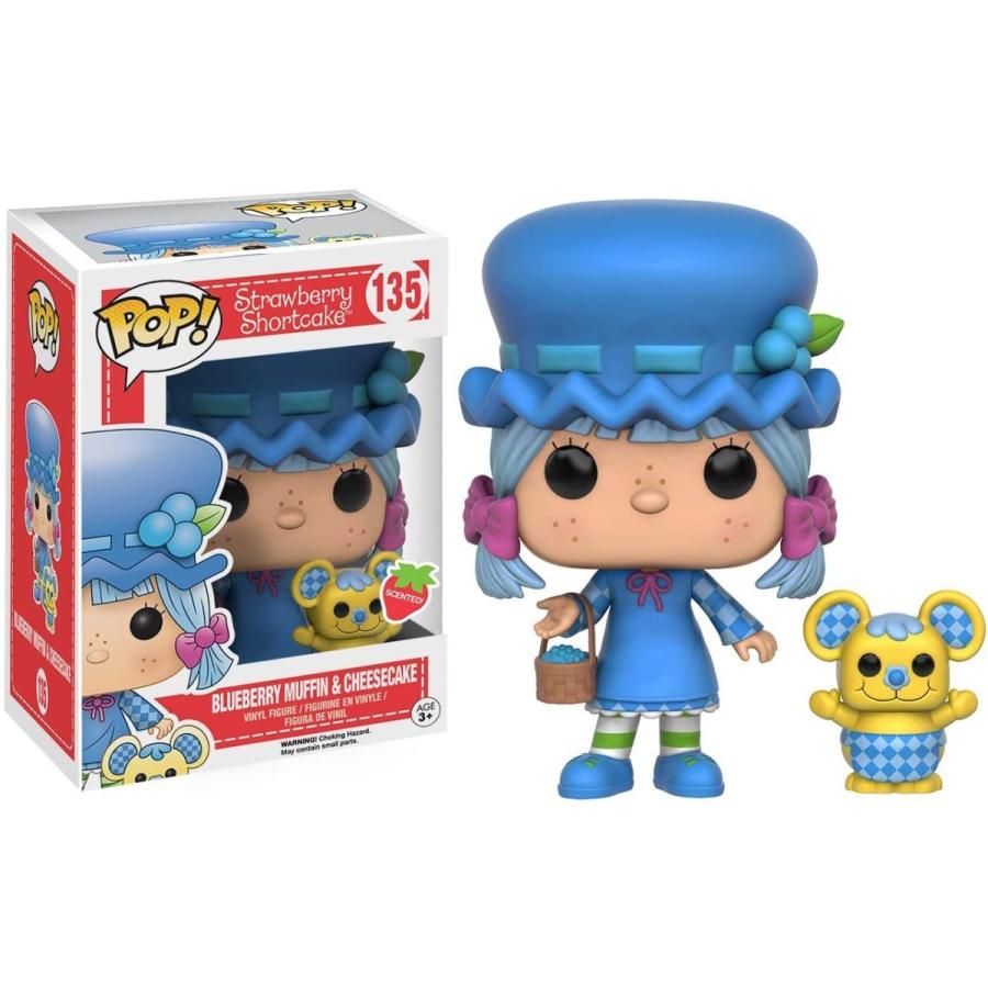 ファンコ FUNKO フィギュア 10235 Funko POP Animation: Strawberry Shortcake - Blueberry Muffin \u0026 Cheeseの画像