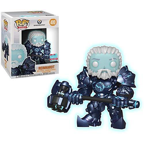 ファンコ FUNKO フィギュア 889698347457 NYCC 2018 - Funko POP Games: Overwatch - Reinhardt [6 Inch Glo