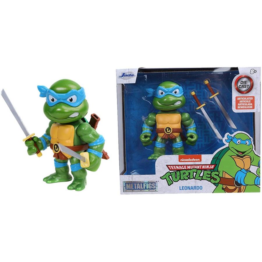 ジャダトイズ ミニカー ダイキャスト 253283000 Jada Toys Turtles Leonardo 4 inch Figure