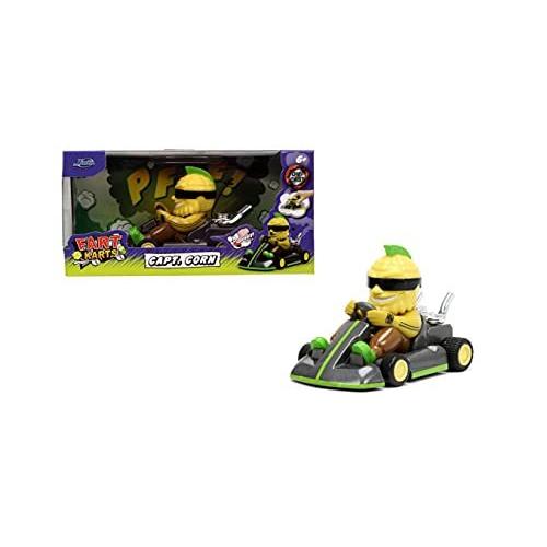 ジャダトイズ ミニカー ダイキャスト 32788 Jada Toys Fart Karts Captain Corn Pull Back Car, 3.5