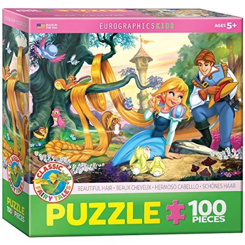 ジグソーパズル 海外製 アメリカ 6100-0729 EuroGraphics Beautiful Hair Jigsaw Puzzle (100-Piece)