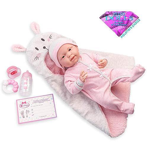 ジェーシートイズ 赤ちゃん おままごと 18789 JC Toys - La Newborn Nursery | 8 Piece Bunting Sof