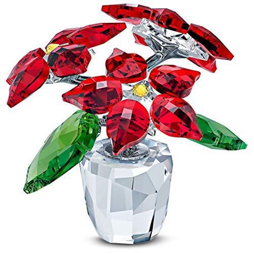 SWAROVSKI スワロフスキー Swarovski ポインセチア 約9センチ