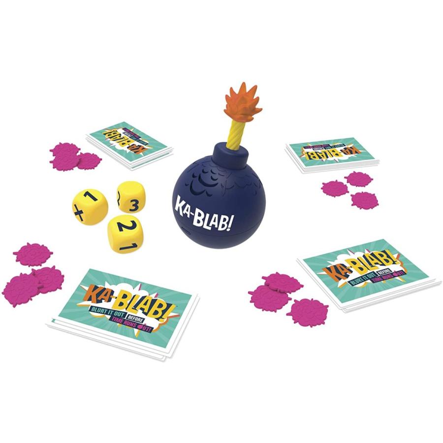 ボードゲーム 英語 アメリカ F2562 Hasbro Gaming Ka-Blab! Game for Families, Teens and Kids Ages 10の画像