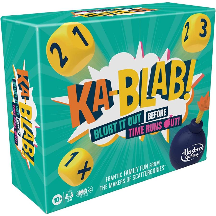 ボードゲーム 英語 アメリカ F2562 Hasbro Gaming Ka-Blab! Game for Families, Teens and Kids Ages 10の画像