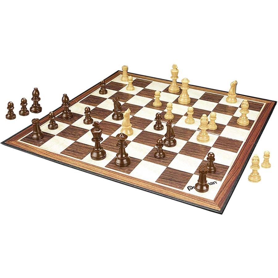 ボードゲーム 英語 アメリカ 3224 Family Classics Chess by Pressman - with Folding Board and Full Si｜maniacs-shop｜04