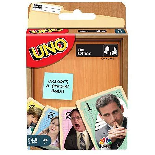 ボードゲーム 英語 アメリカ GVH29 Mattel Games UNO The Office Card Game for Teens, Adults, Families