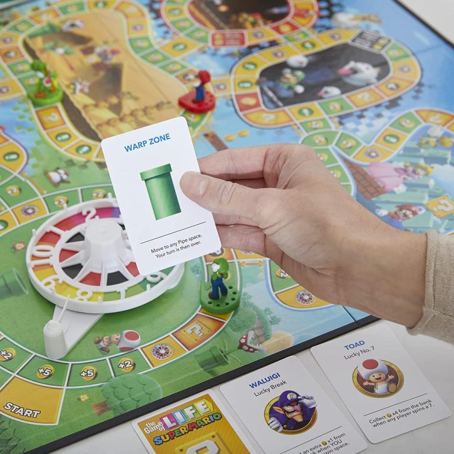 ボードゲーム 英語 アメリカ E9488 Hasbro Gaming The Game of Life: Super Mario Edition Board Game foの画像