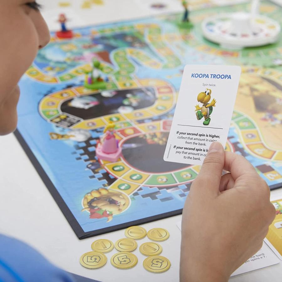 ボードゲーム 英語 アメリカ E9488 Hasbro Gaming The Game of Life: Super Mario Edition Board Game foの画像