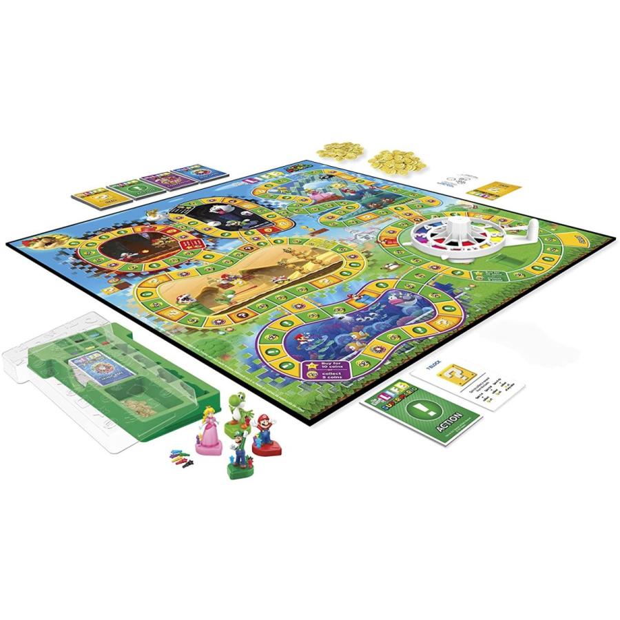 ボードゲーム 英語 アメリカ E9488 Hasbro Gaming The Game of Life: Super Mario Edition Board Game foの画像