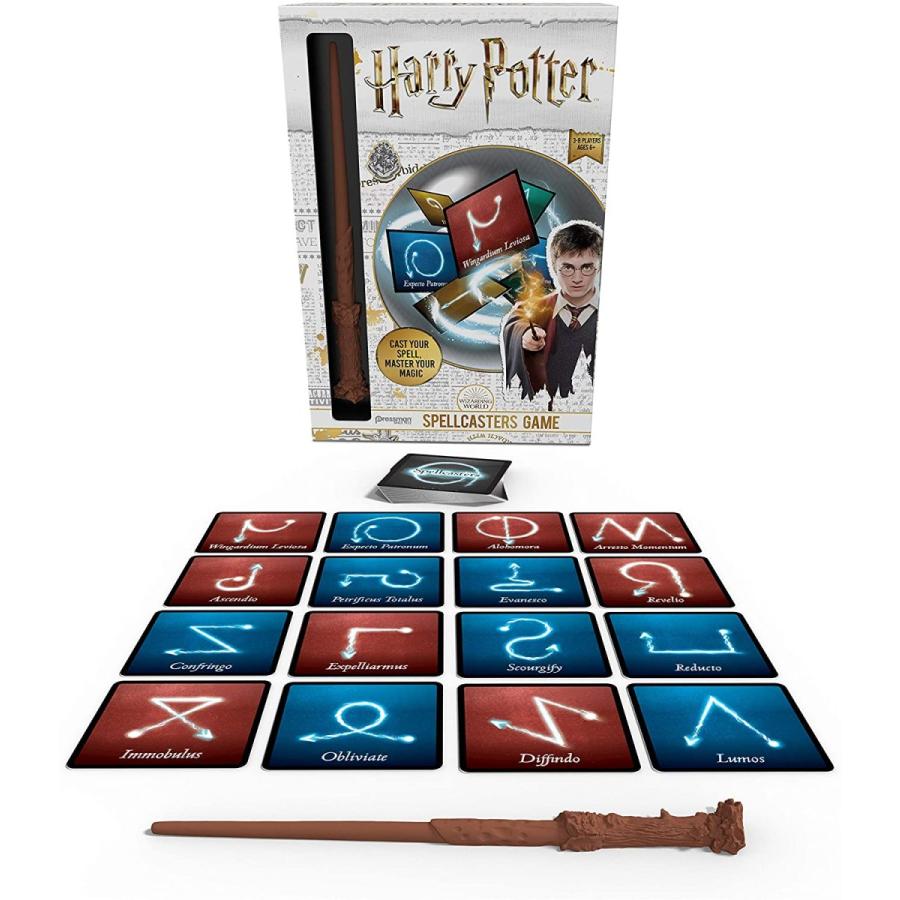 ボードゲーム 英語 アメリカ 8543 Harry Potter Spellcasters-A Charade Game with A Magical Spin - Casの画像