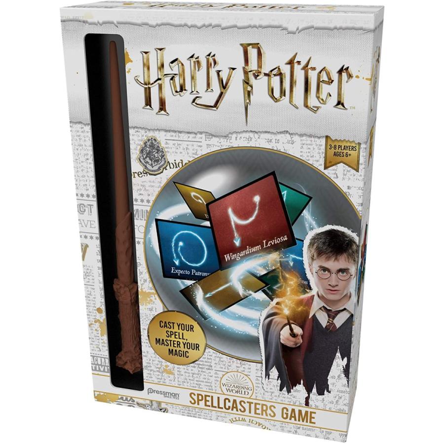 ボードゲーム 英語 アメリカ 8543 Harry Potter Spellcasters-A Charade Game with A Magical Spin - Casの画像