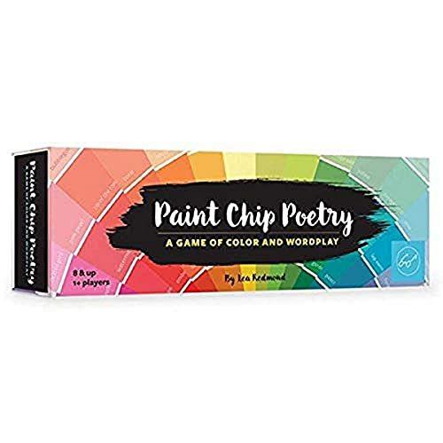 ボードゲーム 英語 アメリカ 9781452158808 Paint Chip Poetry: A Game of Color and Wordplay (Poetry G