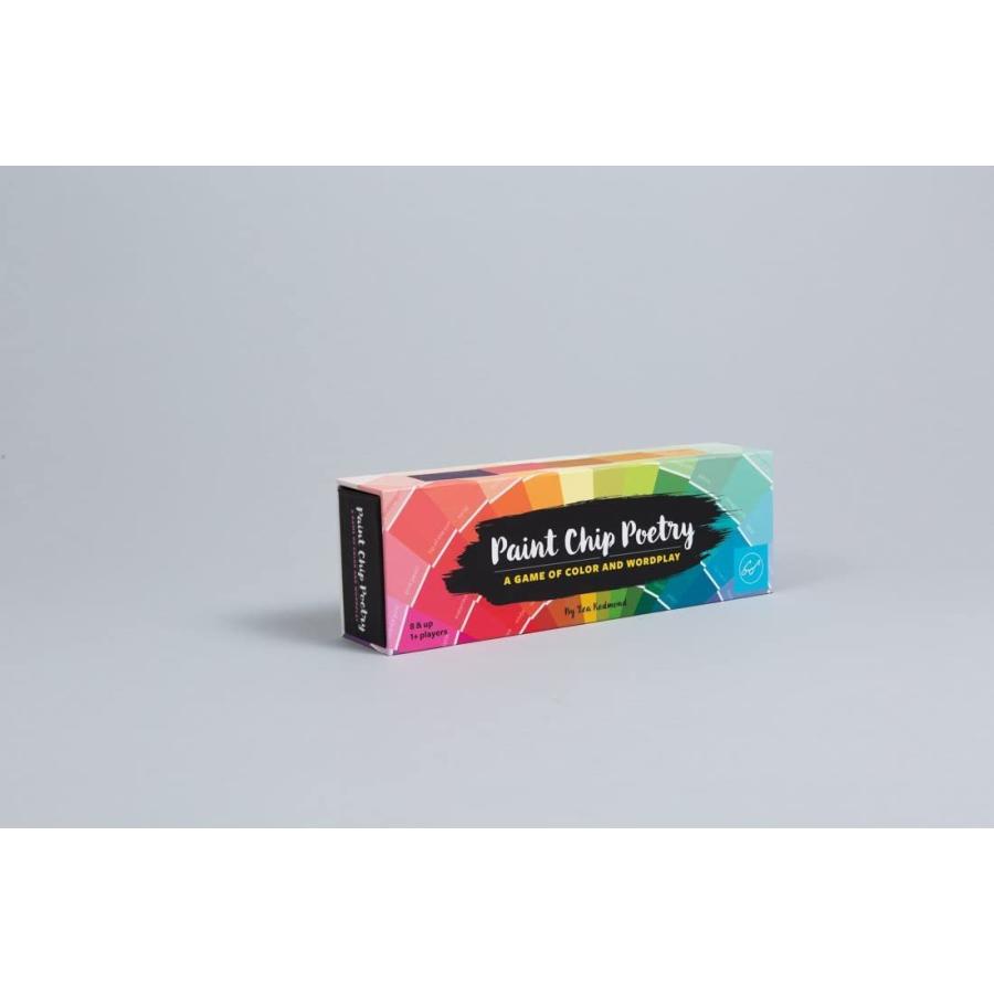 ボードゲーム 英語 アメリカ 9781452158808 Paint Chip Poetry: A Game of Color and Wordplay (Poetry G_1