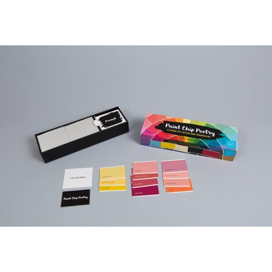 ボードゲーム 英語 アメリカ 9781452158808 Paint Chip Poetry: A Game of Color and Wordplay (Poetry G_3