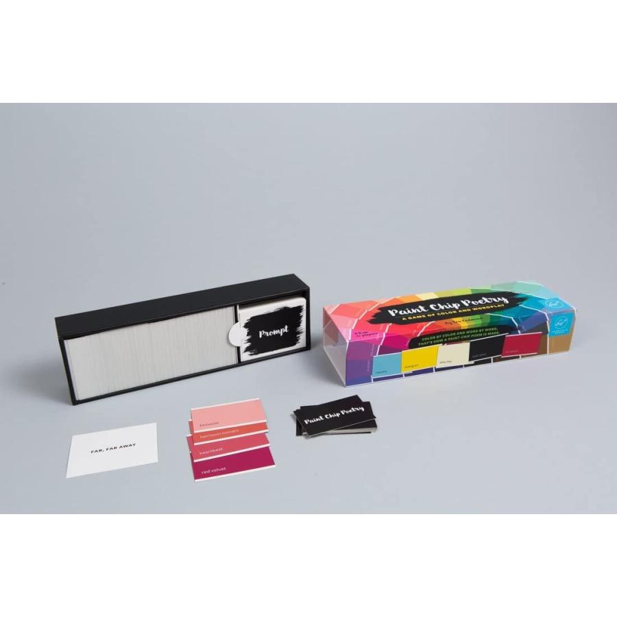 ボードゲーム 英語 アメリカ 9781452158808 Paint Chip Poetry: A Game of Color and Wordplay (Poetry G_4