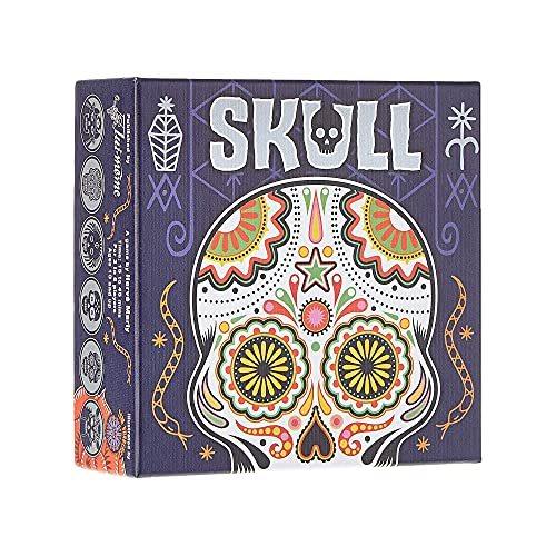 ボードゲーム 英語 アメリカ SKR01en Skull Party Game - Bluffing and Strategy Board Game for Teens a｜maniacs-shop